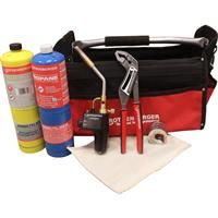 Rothenberger Tool Bag Soldering Kit 15mm Pipeslice 10" Rogrip M (Set) Rubber/Steel