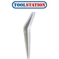 London White Shelf Bracket 100 x 75mm