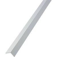 RUK White hard polyvinyl chloride unequal sided Angle 1m x 25x20x1.2mm