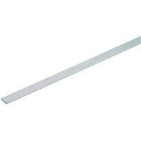 Wickes 15.5mm Multi-Purpose Flat Bar - Aluminium 1m