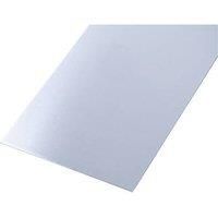Wickes Metal Sheet Plain Uncoated Aluminium 250 x 500mm x 0.8mm