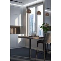 Matt Black 60mm x 870mm Support Leg