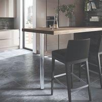 Rothley Stainless Steel Kitchen Worktop Leg Range of Contemporary cols 870mmhigh#Polished Stainless Steel