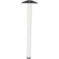 Rothley Worktop Leg Matt White 870-895mm (454PP)