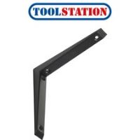Rothley Mitred Bracket Black 200 x 200mm