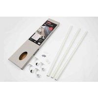 Rothley Indoor Handrail Kit Matt White 3.6m
