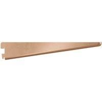 Rothley Twin Slot Upright & Brackets Shelving Kit Bright Copper *Various Sizes*