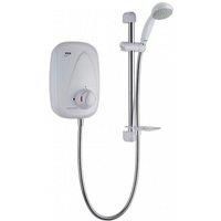 Mira Showers 1.1532.353 Vigour Thermostatic Power Shower, White