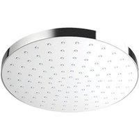 Mira Tilt Shower Head Single Spray Chrome White Beat Deluge 250mm Spa-Style