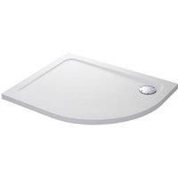 Mira Flight Safe Low Offset Quadrant Shower Tray 1200 x 900mm with Waste (Left Hand) 1.1697.024.AS