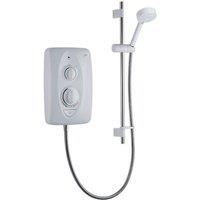 Mira Showers 1.1788.011 Jump Multi-Fit 9.5 kW Electric Shower - White/Chrome