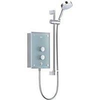 Mira Azora Frosted Glass 9.8kW  Electric Shower