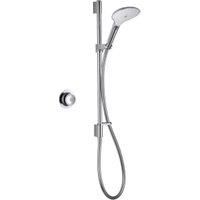 Mira Showers 1.1874.004 Mode Digital Mixer Shower with Rear Fed and Pumped for Gravity - White/Chrome