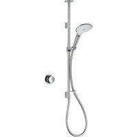 Mira Mode Digital Shower Ceiling Fed High Pressure/Combi Boiler 1.1874.007 Mixer - White/Chrome