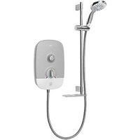 MIRA Play Satin/Chrome 8.5KW Bathroom Electric Shower  - New