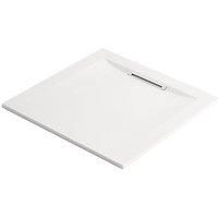 Mira Flight Level Square Shower Tray - 900 x 900mm with Waste