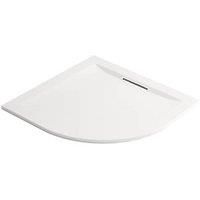 Mira Flight Level Quadrant Shower Tray - 900 x 900mm with Waste