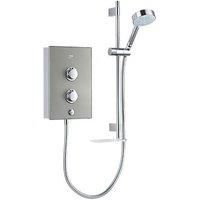 Mira Decor Silver effect Electric Shower 9.5kW