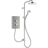 Mira Decor Dual Silver Effect Electric Shower 10.8 kW