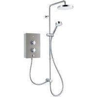 Mira Decor Dual Silver Effect Electric Shower 10.8 kW