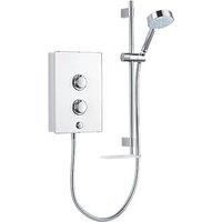 MIRA DÉCOR 8.5KW MANUAL ELECTRIC SHOWER WHITE / CHROME 1.1894.007