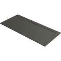 Mira Flight Level Rectangular Shower Tray Slate Grey 1500 x 800 x 25mm (204PJ)