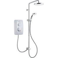Mira Sprint Dual Multi-Fit Electric Shower | 10.8kW | WHITE/CHROME