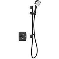 Mira Showers 1.1967.007 Mira Evoco Dual Outlet Thermostatic Mixer Shower, Black