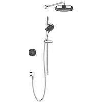 Mira Platinum Digital Shower Dual Outlet Rear Fed Low Pressure LP - 1.1981.005