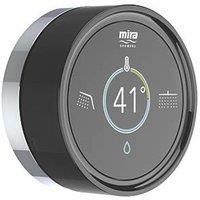 Mira Platinum Remote Gravity-Pumped Thermostatic W/less Dual Dig Shwr Valve & Remote Black / Chrome (384PC)