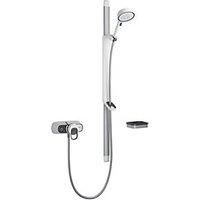Mira Showers Select Flex Thermostatic Exposed Mixer Shower White & Chrome 31999W