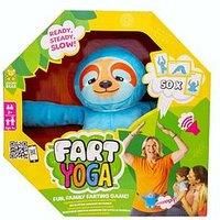 Fart Yoga, make sure Sammy Sloth doesn/'t fart whilst doing a yoga move is an hilarious family game for years 4+! Based on tiktok trend, Blue