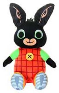 Bing, Peek-A-Boo, Talking Toy. Cute, interactive rabbit, sensory toys for 10 Months+. Colourful, Listen and Learn. Sits 28cm Tall