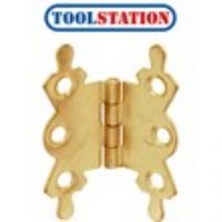 Brass Plated Butterfly Hinge 40mm
