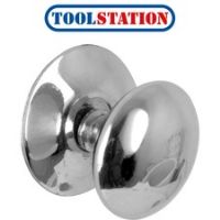 Victorian Chrome Knob 32mm