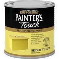Rust-Oleum Painter's Touch Toysafe Brush Paint, Yellow Gloss, 250ml