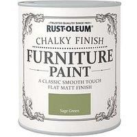 Rust-Oleum Chalky Finish Wood Furniture Paint Smooth Matt Coating Water Based