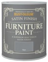 Rust-Oleum Wood Furniture Paint Superior Silk Touch Satin Finish Water Based