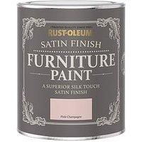 Rust-Oleum Satin Furniture Paint - Pink Champagne - 750ml