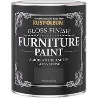 Rust-Oleum Rust-Oleum Gloss Furniture Paint Natural Charcoal 750Ml