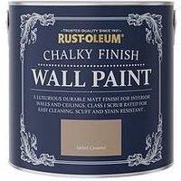 RustOleum Chalky Finish Wall Paint In Salted Caramel &Ndash; 2.5Litre Tin