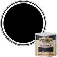 Rust-Oleum Universal Matt Black 250ml,AMZ0110