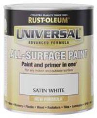 Rust-Oleum Universal Satin White 750ml AMZ0112
