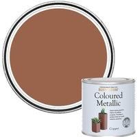 Rust-Oleum Copper Metallic Effect Mid Sheen Multi-Surface Topcoat Special Effect Paint, 250Ml