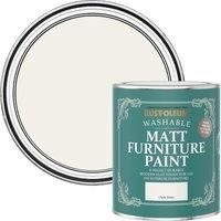 Rust-Oleum Chalk White Matt Furniture Paint, 750Ml