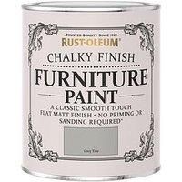 RustOleum Chalky Finish 750 Ml Furniture Paint &Ndash; Grey Tree
