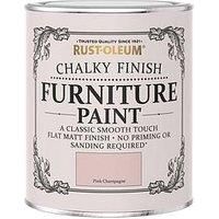 RustOleum RustOleum Chalky Furniture Paint Pink Champagne 750Ml