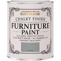 RustOleum RustOleum Chalky Furniture Paint Pitch Grey 750Ml