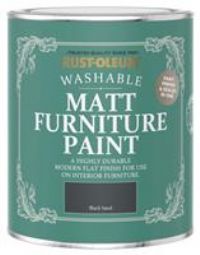 RustOleum RustOleum Matt Furniture Paint Black Sand 750Ml