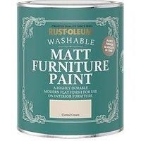 RustOleum RustOleum Matt Furniture Paint Clotted Cream 750Ml
